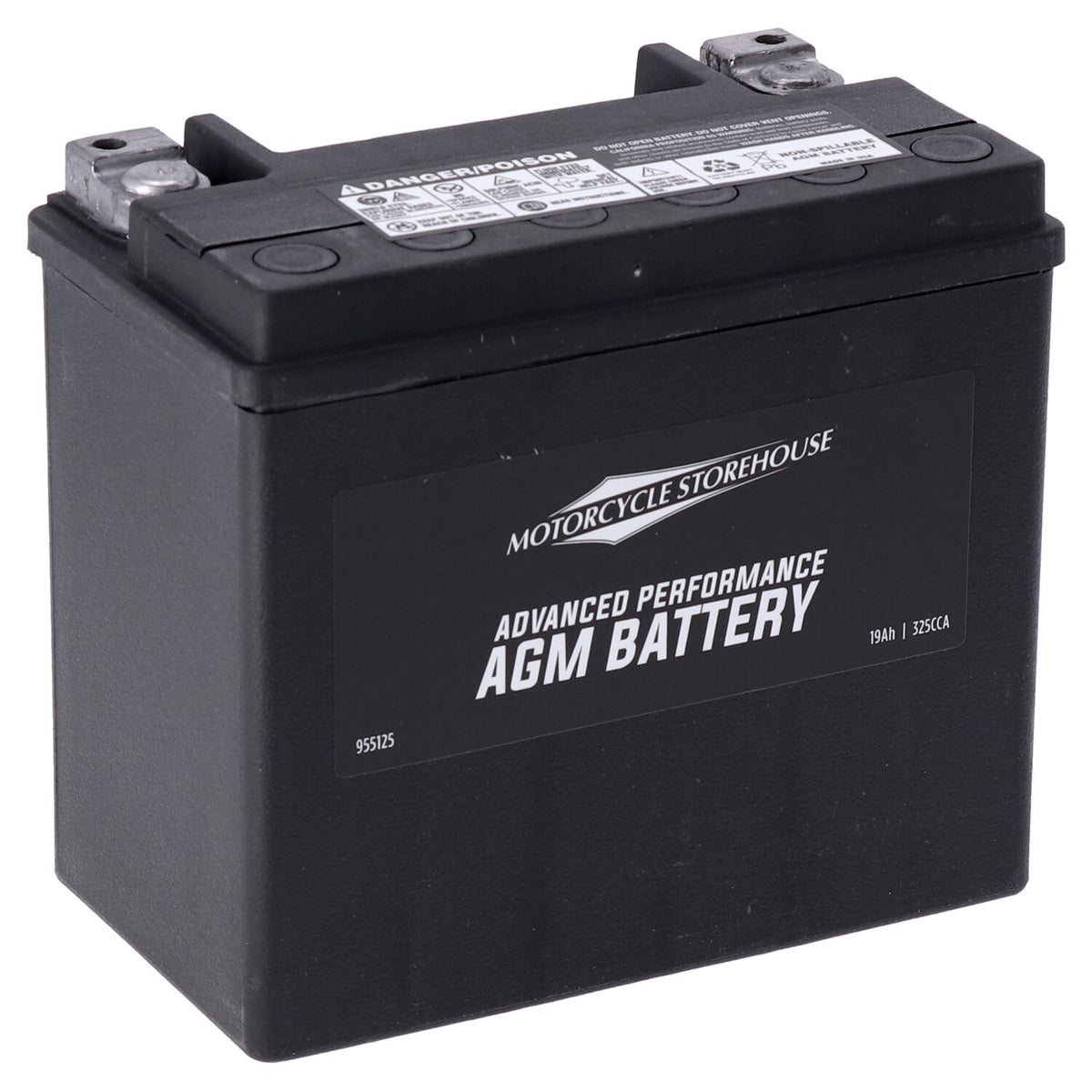 MCS Advance Series - AGM sealed battery - 12v 19ah - 325cca