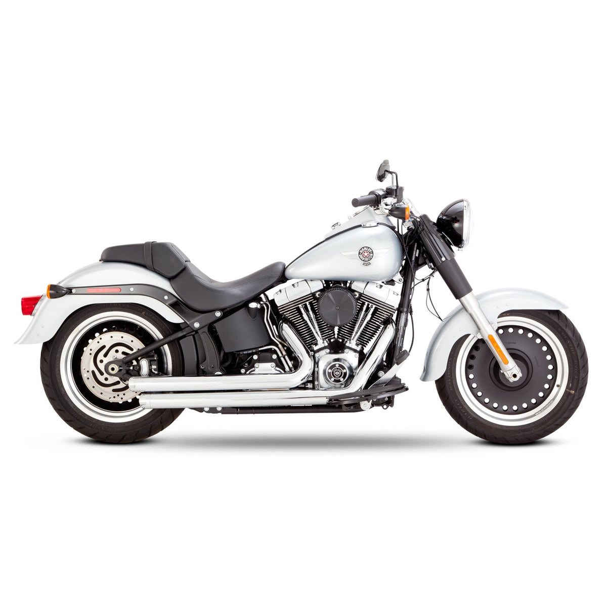 Vance & Hines 2-1/2" bigshots staggered PCX exhaust - chrome