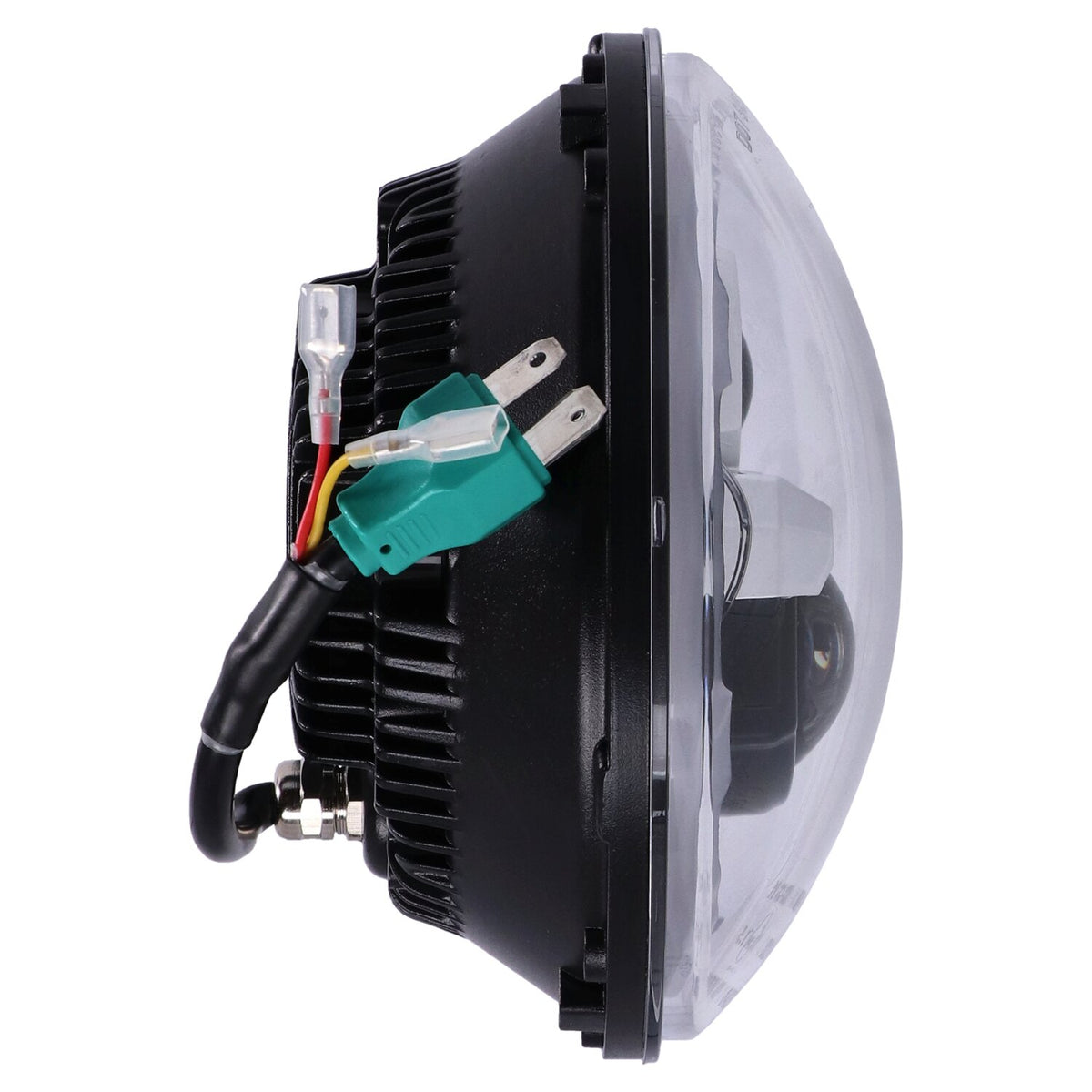 MCS Bright 7" LED headlamp unit - Black