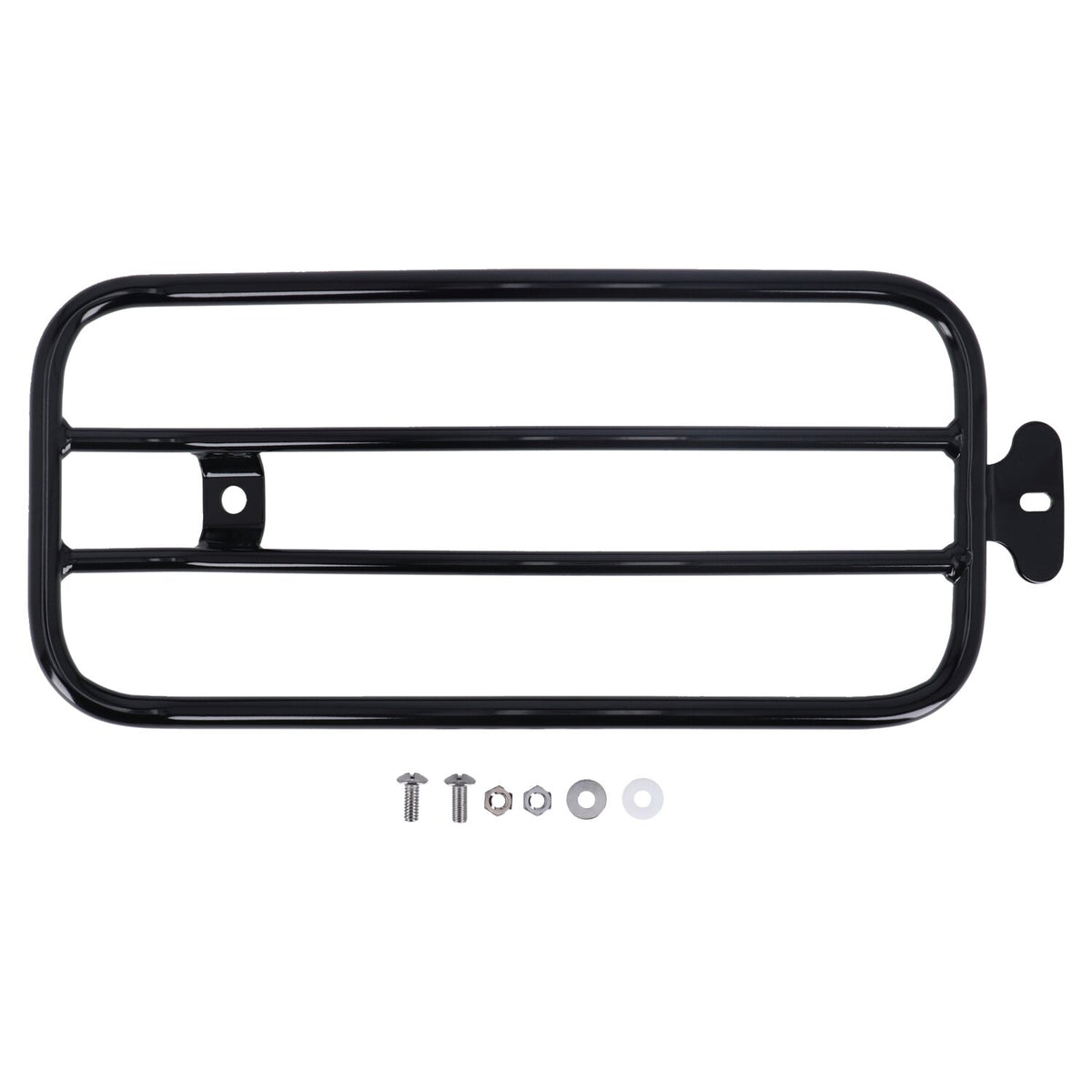 MCS Solo seat luggage rack 7" - Black