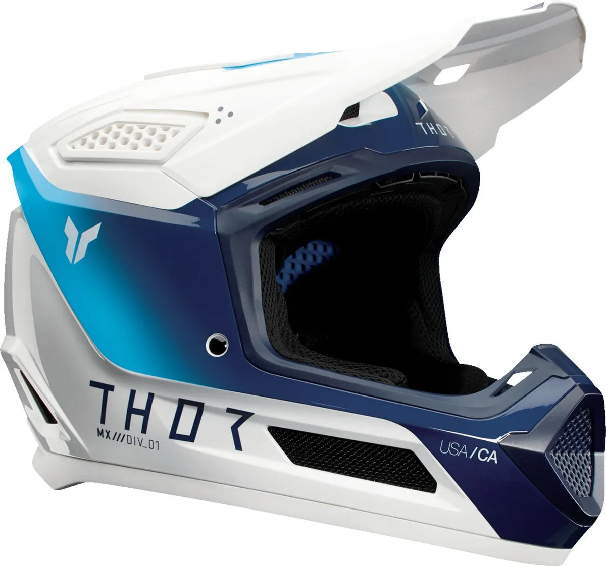 Thor Fleet Storm Helmet White/Navy