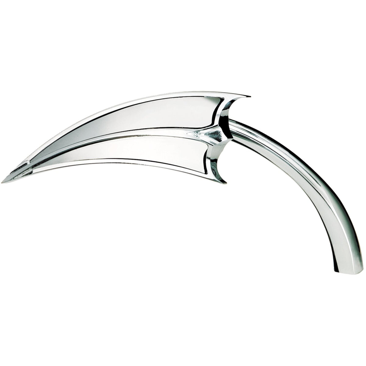 Arlen Ness Scoop chrome mirror left