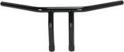 Emgo 1" T-bar Handlebar - Black Gloss Steel