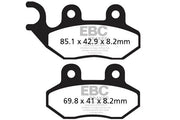 Ebc Sfa-hh Series Spiekane Klocki Hamulcowe Do Skuterów - Przód i Tył