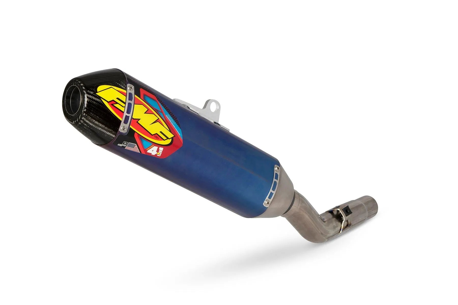 Fmf Factory 4.1 Rct Tłumik Slip-on Tytan Anodowany Niebieski