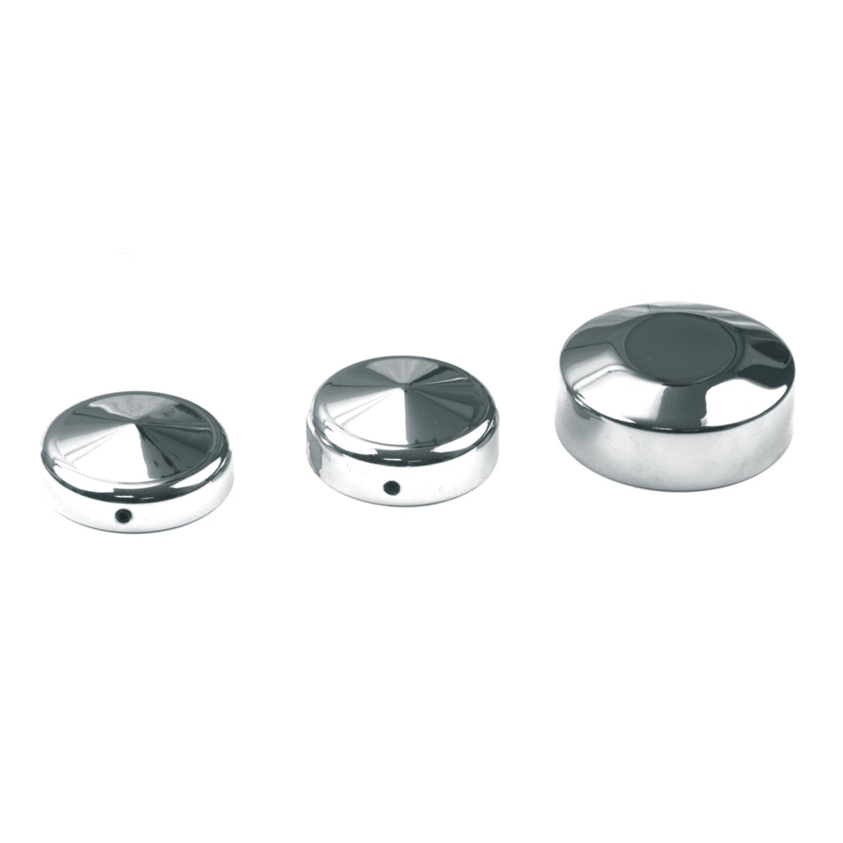 MCS Cover fork stem bolt FXR Dyna XL - Chrome