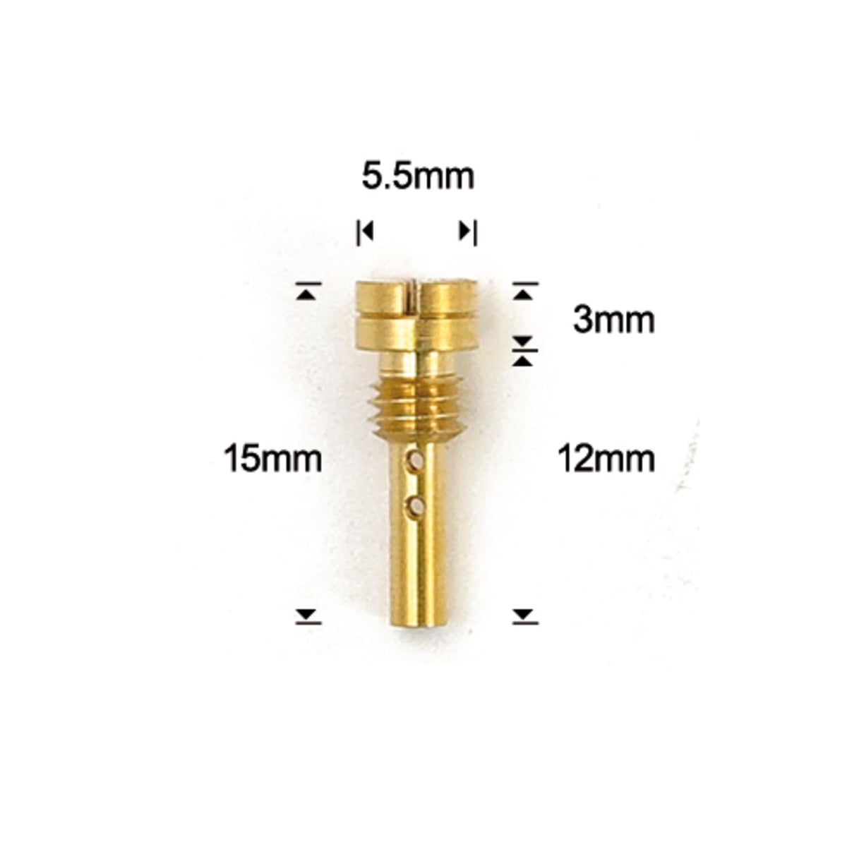 MCS Slow jet for Keihin butterfly carb - 50 - 5 stk