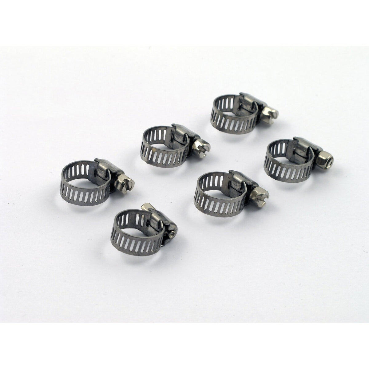 MCS Hose clamps 7/32 to 5/8" - Stainless steel - 24 stk