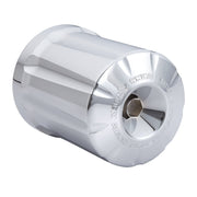Arlen Ness reusable billet oil filter kit - Deep Cut - Chrome