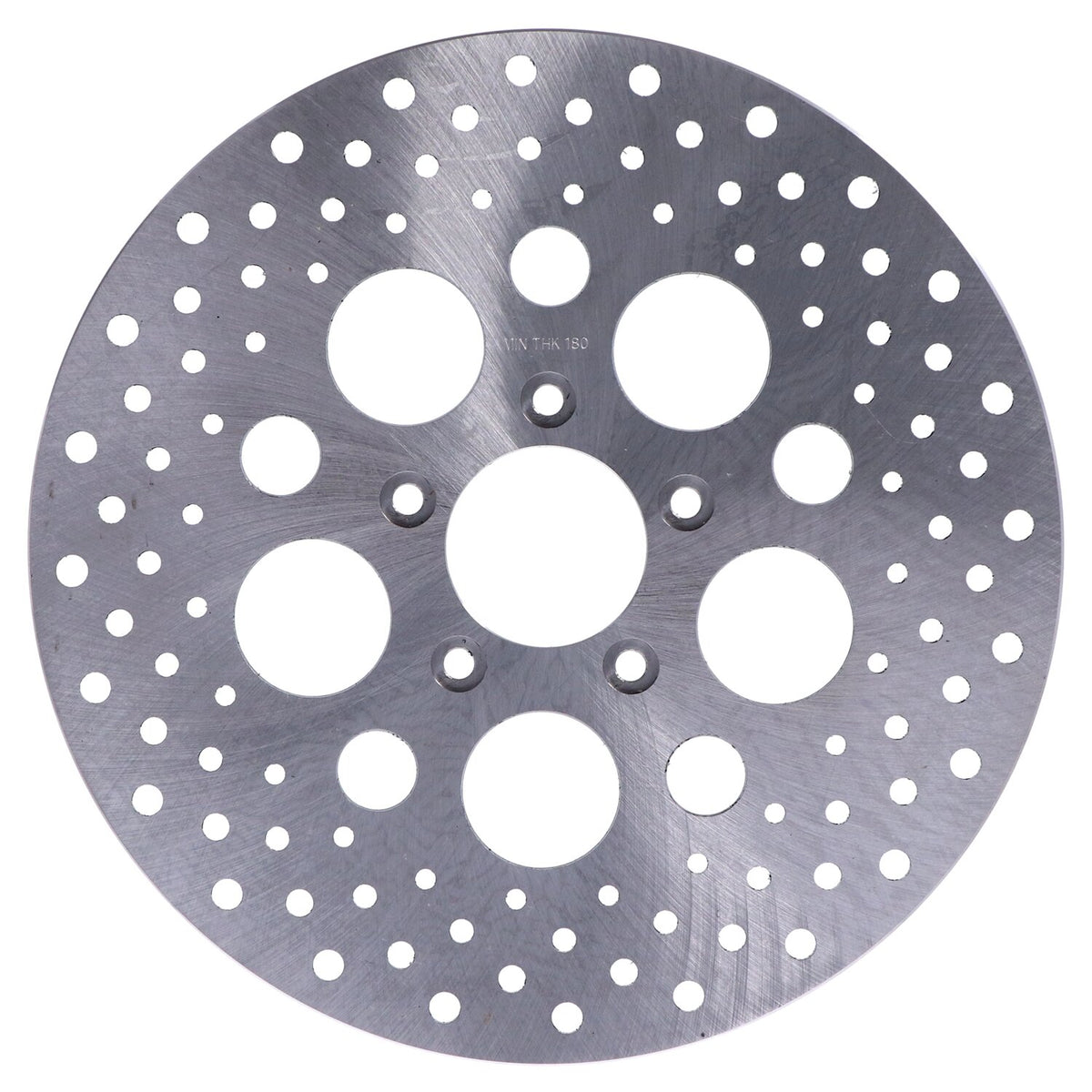 MCS Brake rotor L/R front 11.5" drilled stainless