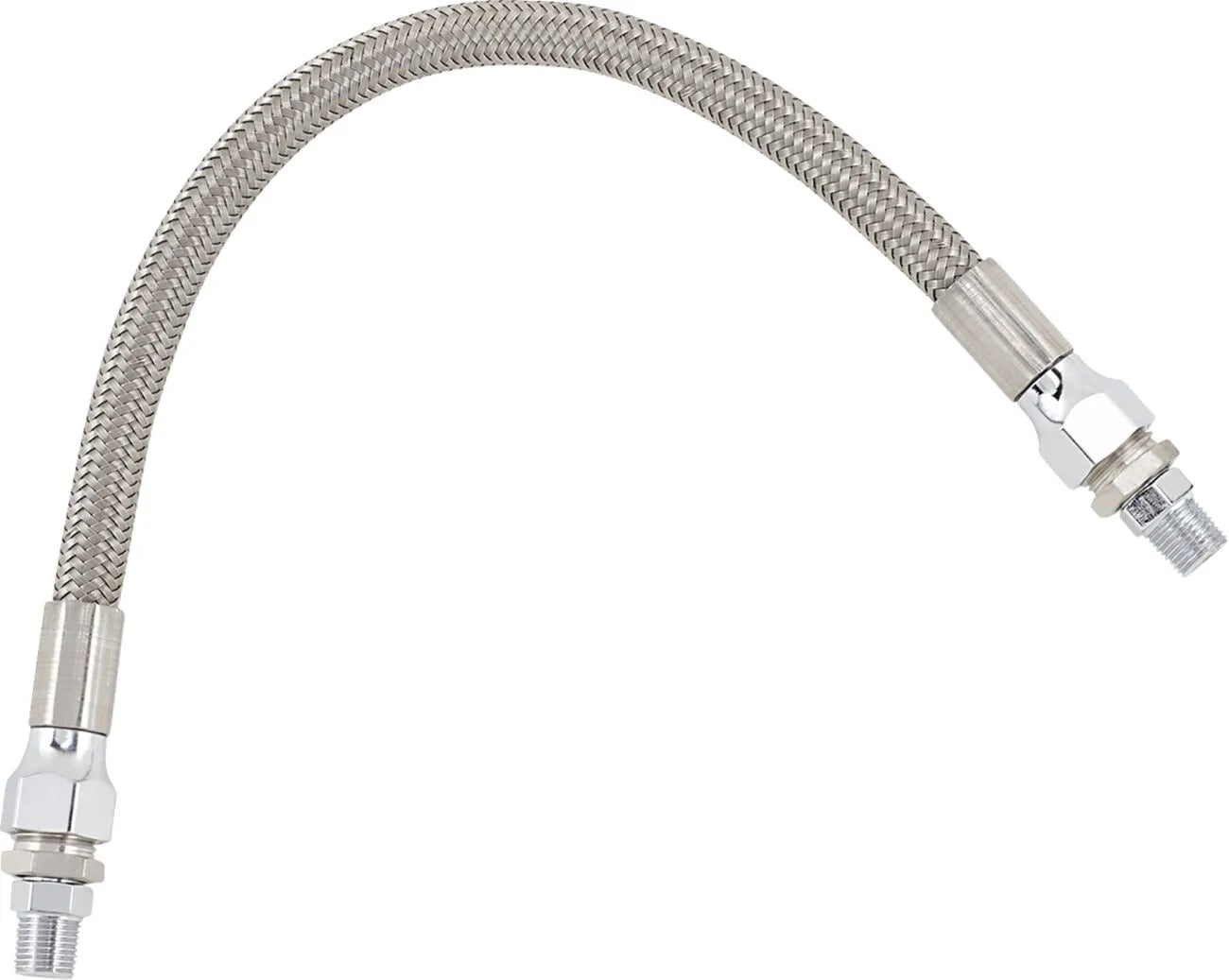 Drag Specialties Universal Stainless Steel Braided Oil Line