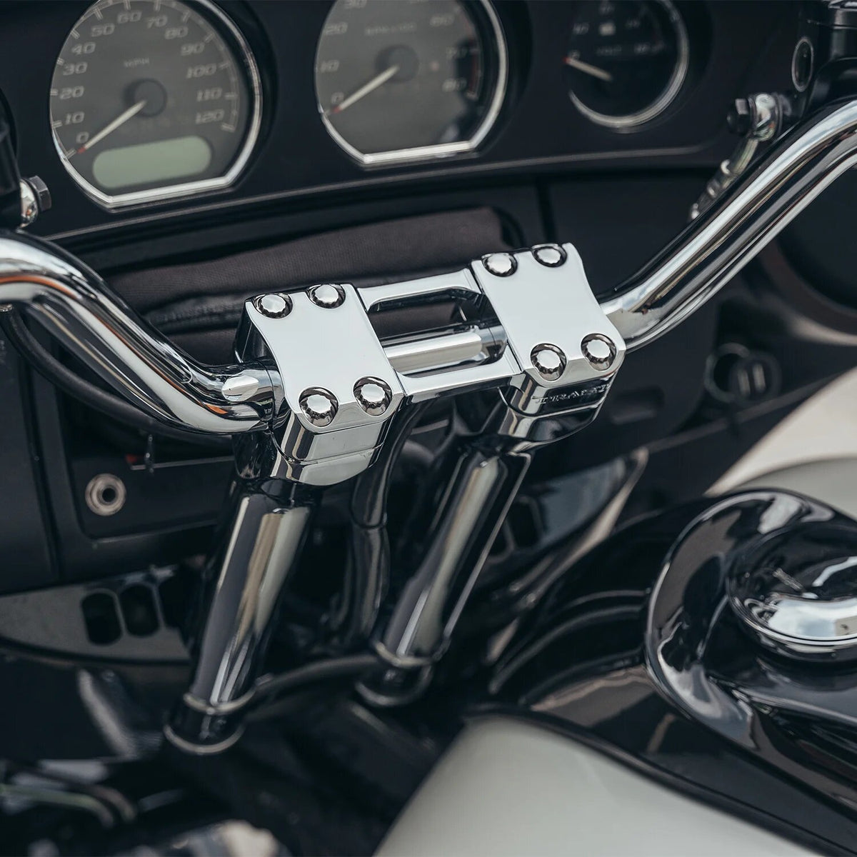 Trask Performance Trask Assault risers 8" - Chrome