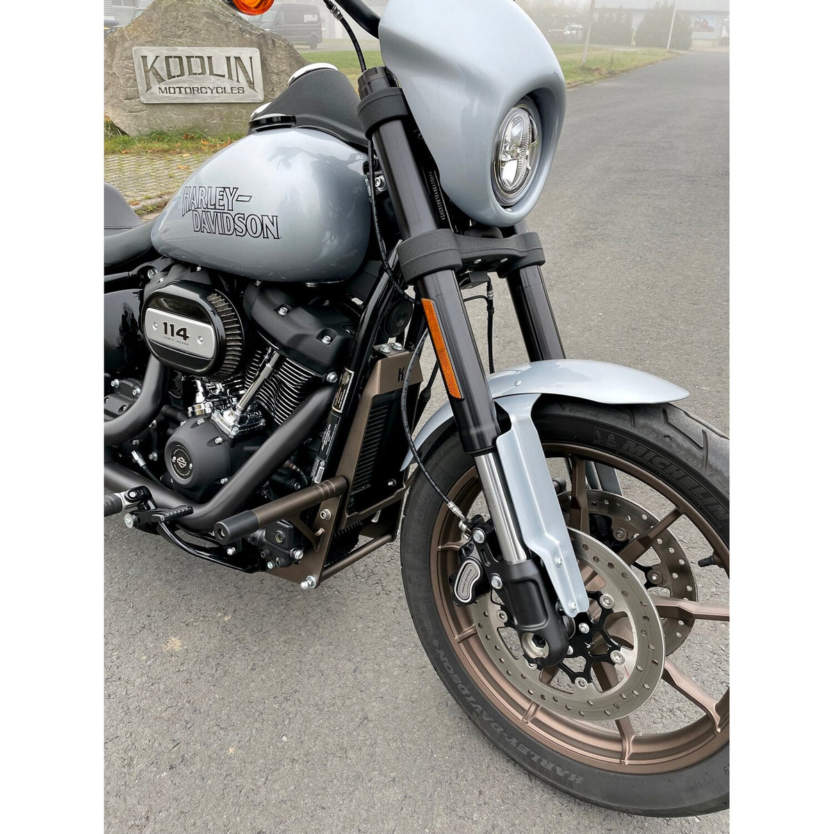 Kodlin Club Style M8 engine guard - Bronze