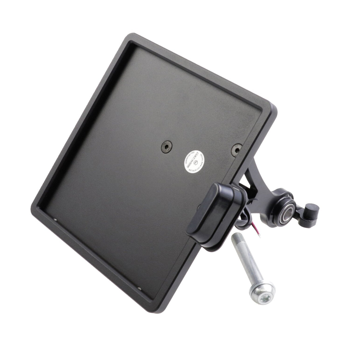Cult-Werk side mount license plate bracket black - Germany