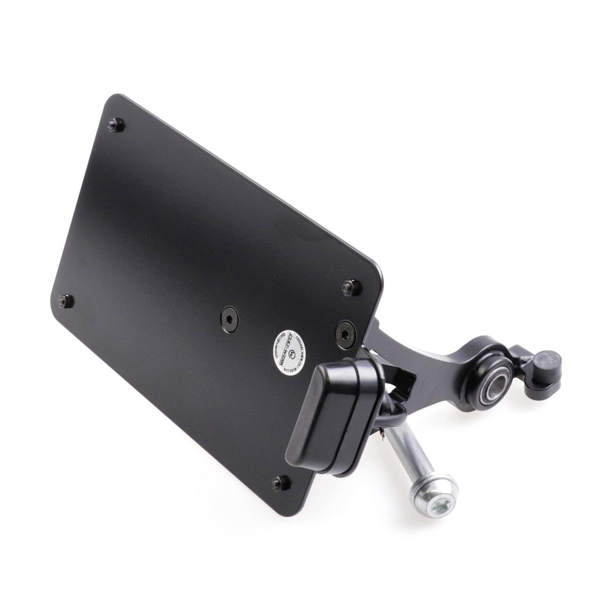 Cult-Werk side mount license plate bracket black - France