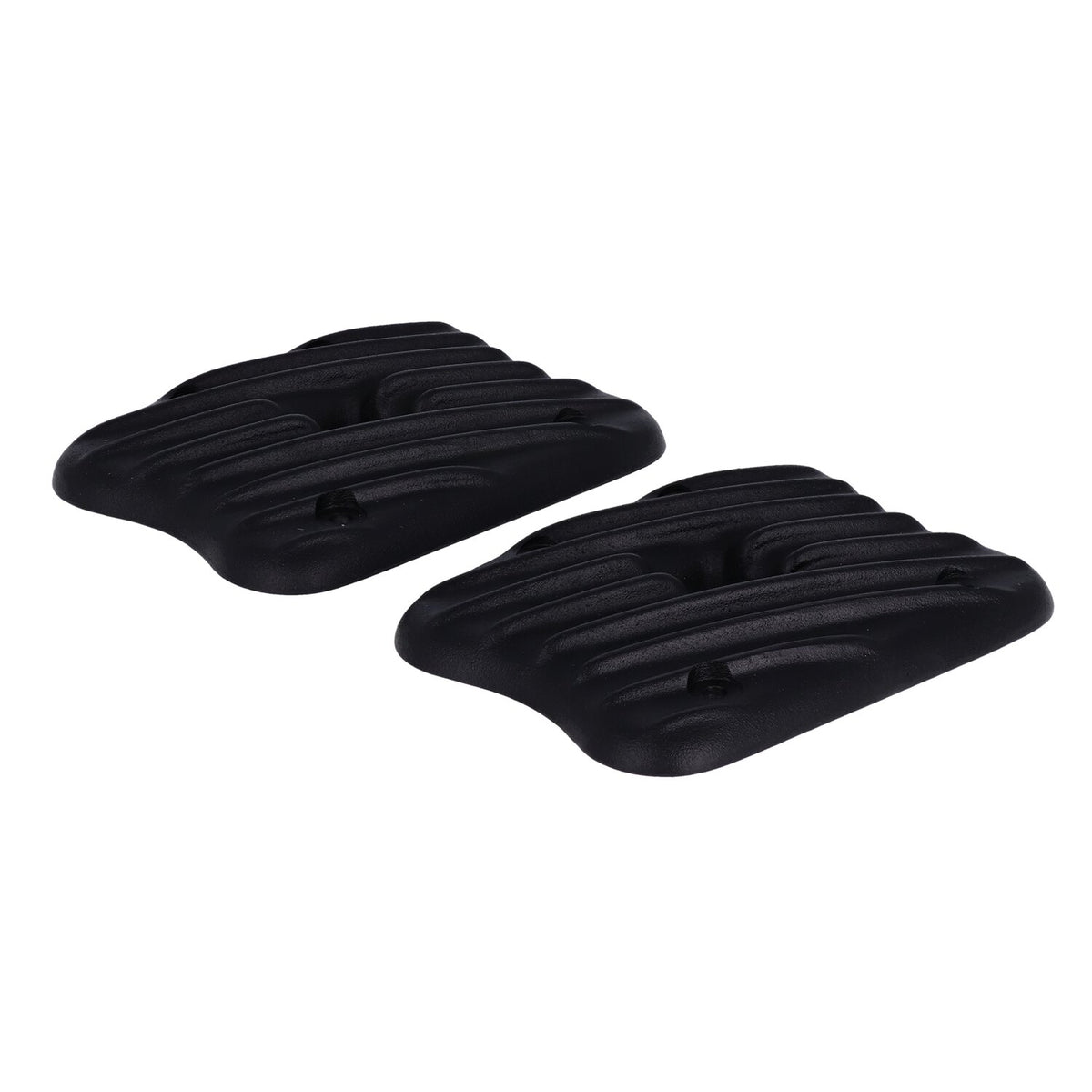 EMD Sportster Ribster rocker cover set - Black - 2 stk