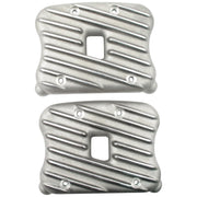 EMD Sportster Ribster rocker cover set - Semi-Polished