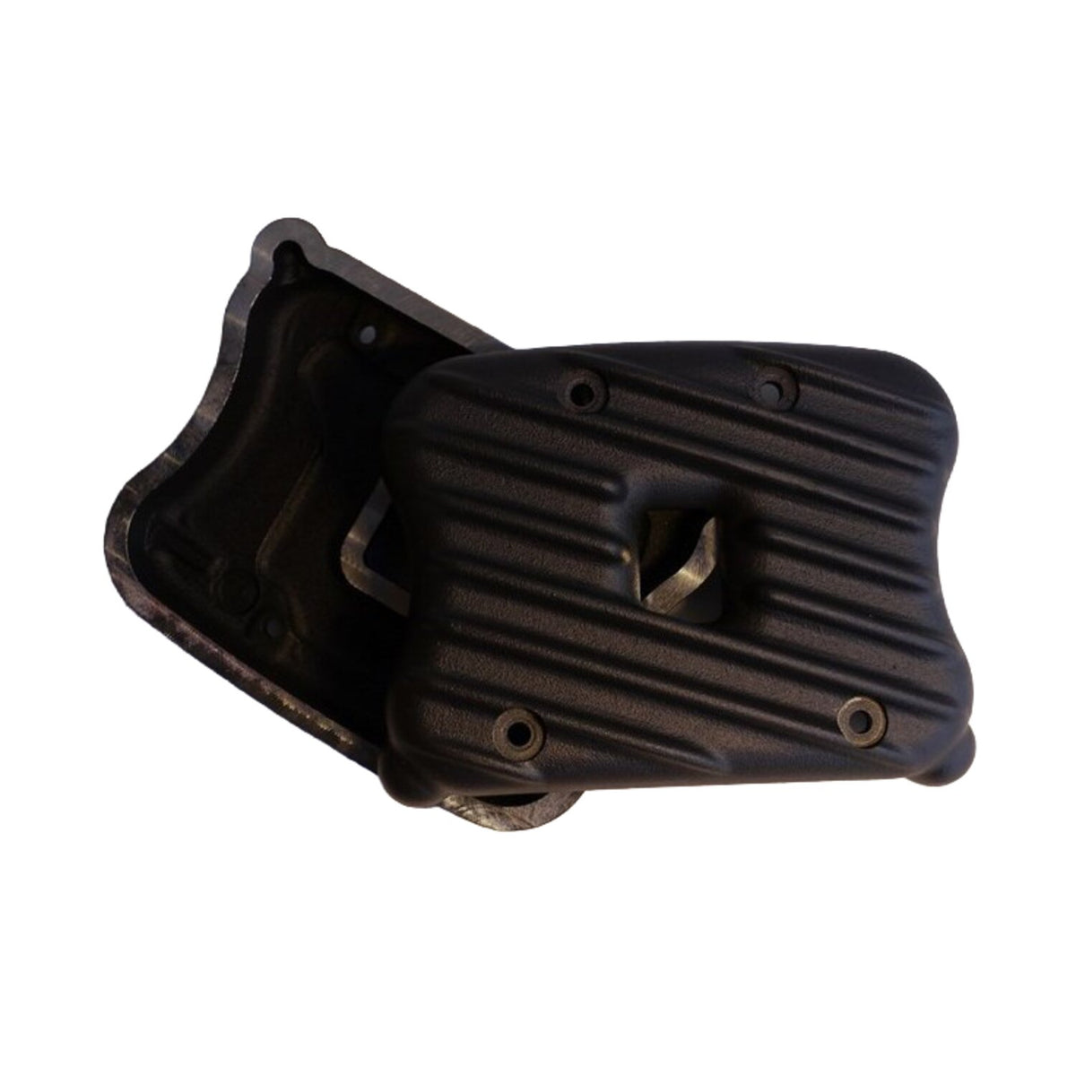 EMD Sportster Ribster rocker cover set - Black