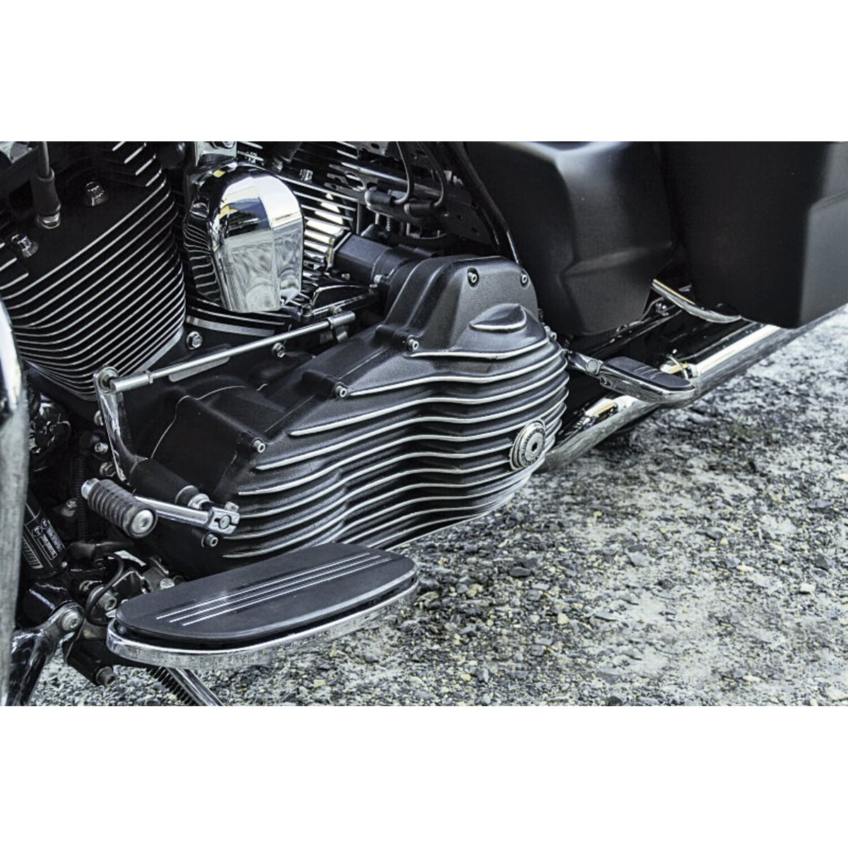 Emd snatch primary cover touring black cut