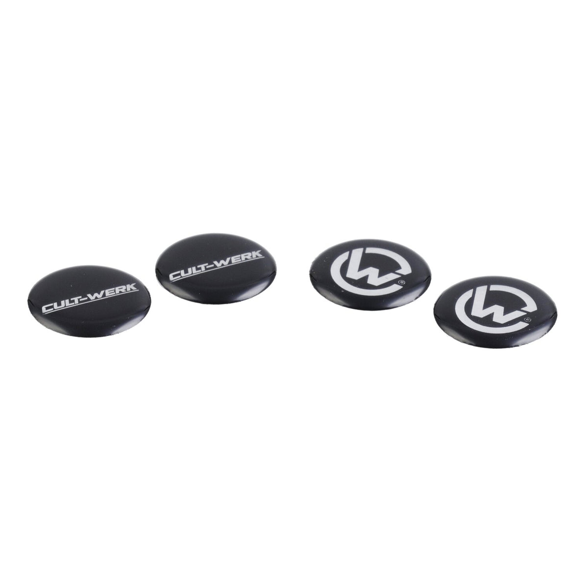Cult-Werk camshaft cover set - Gloss black - 4 stk