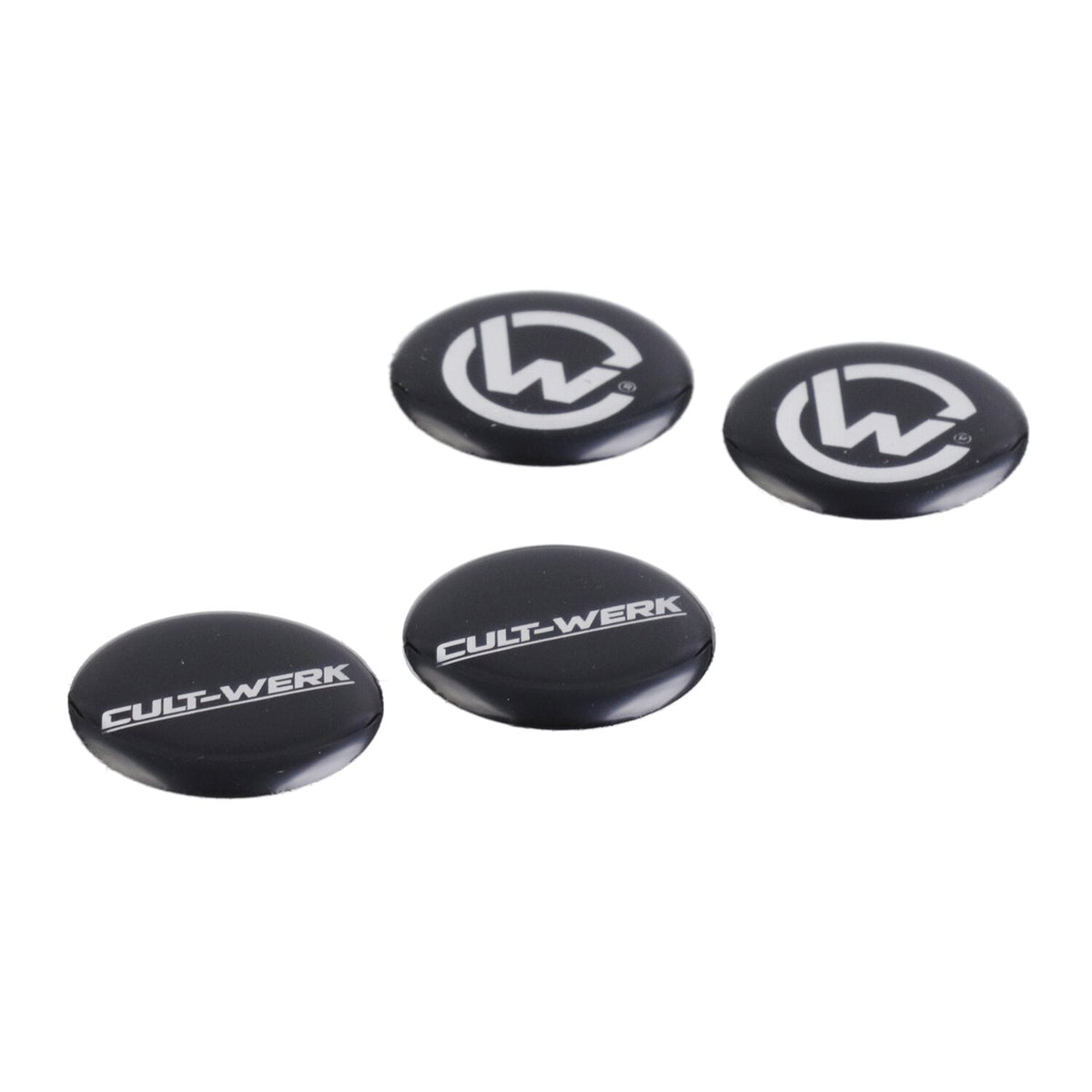 Cult-Werk camshaft cover set - Gloss black - 4 stk