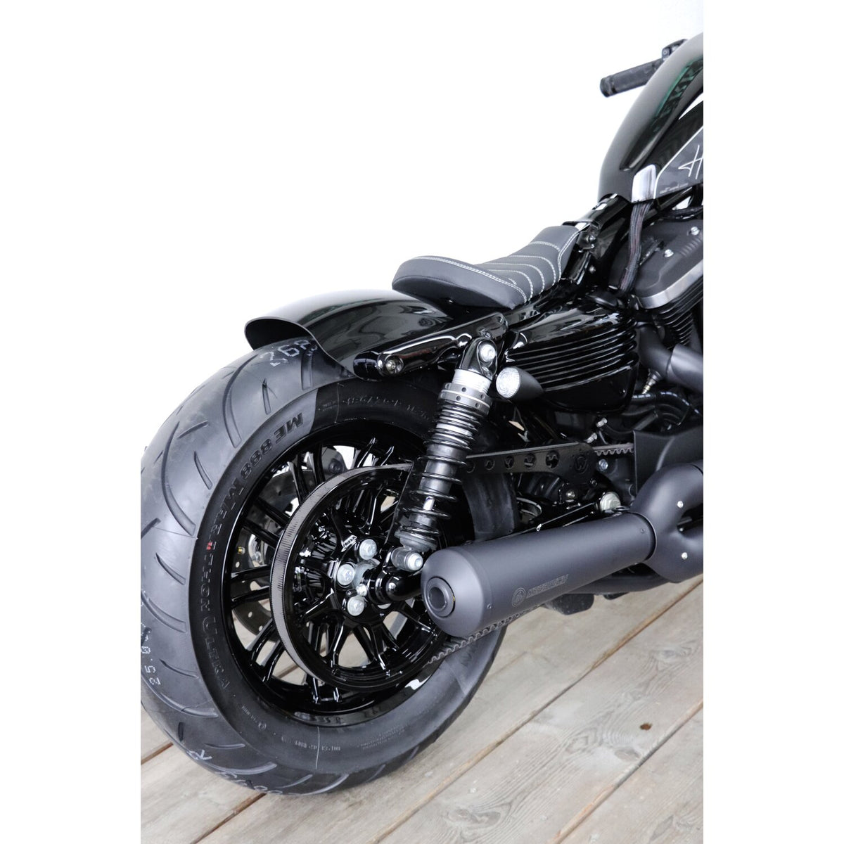 Cult-Werk XL Sportster rear fender 'Low' - Gloss black
