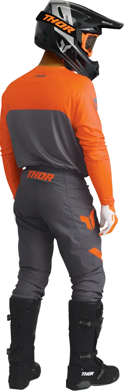 Thor Sportmode Vented Gloves - Orange/White