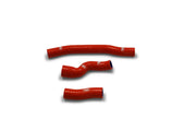 Samco Sport Radiator Hose Kit - Orange Silicone