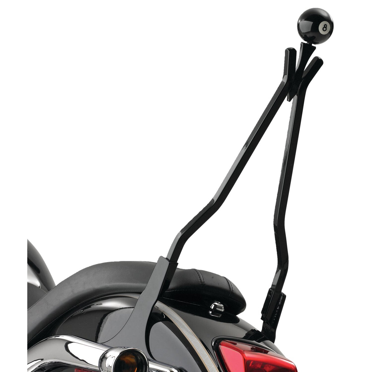 Cycle Visions Multitude Stick sissy bar 18" black