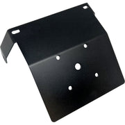 Danish Motorcycle Parts under fender license plate holder - Black