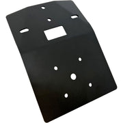 Danish Motorcycle Parts under fender license plate holder - Black