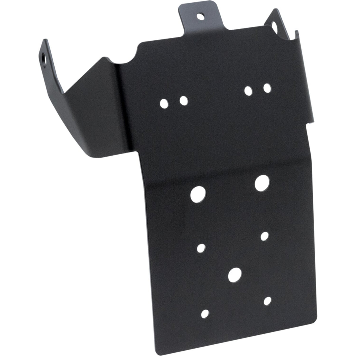 Danish Motorcycle Parts under fender license plate holder - Black