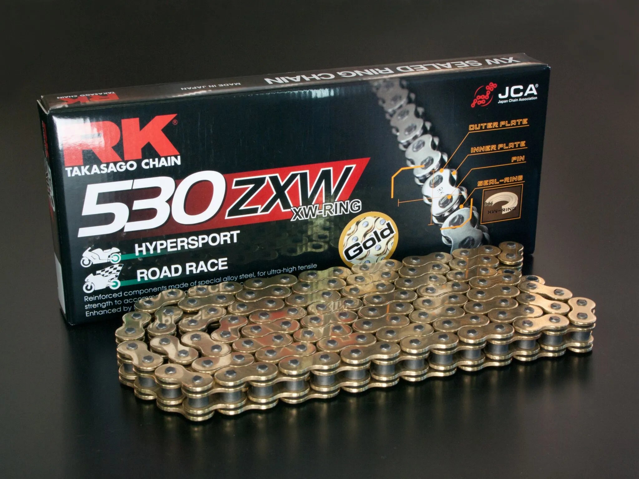Rk 530 Zxw Drive Chain - Ultimate Superbike Chain