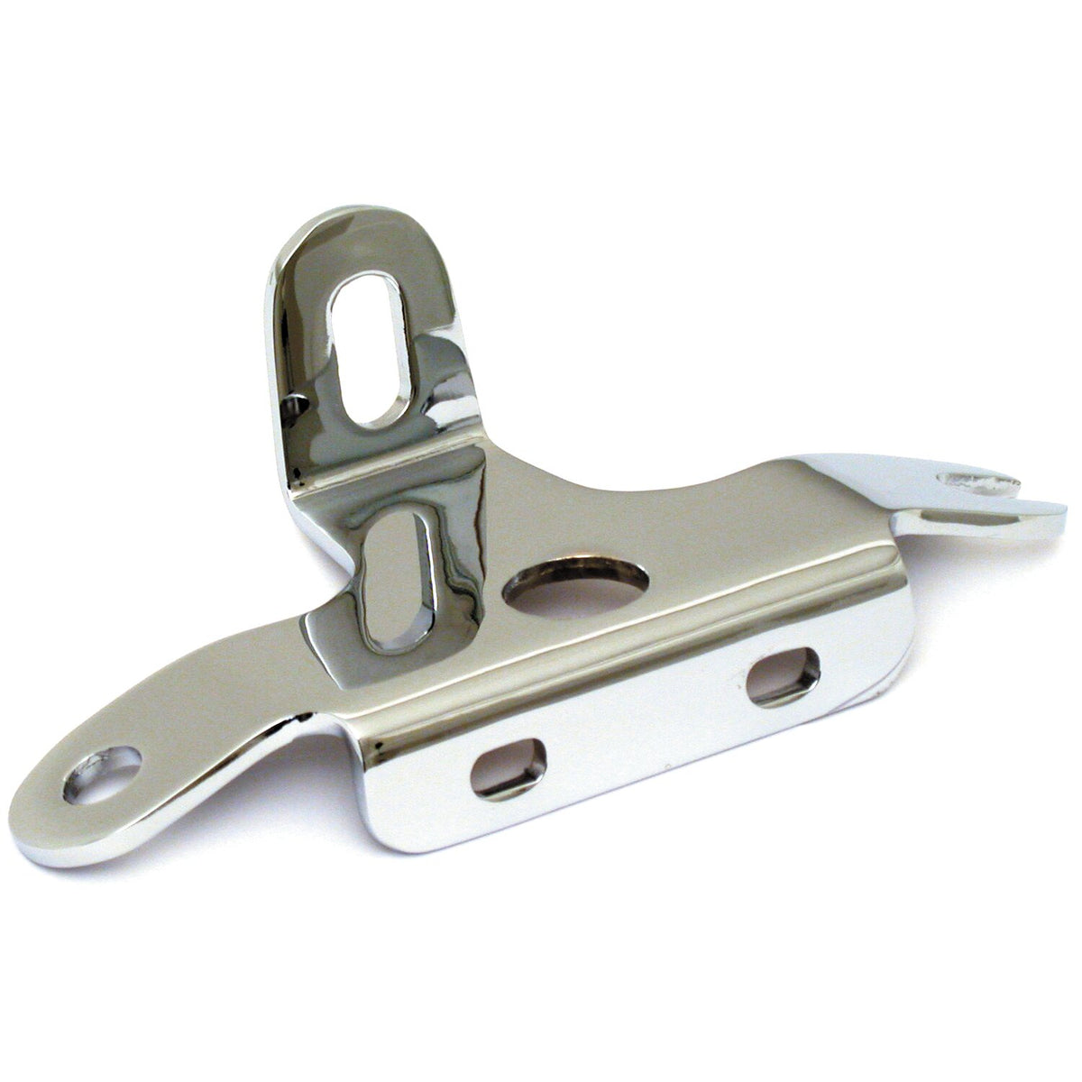 MCS Motor mount w/coil mount & ignition switch hole - Chrome