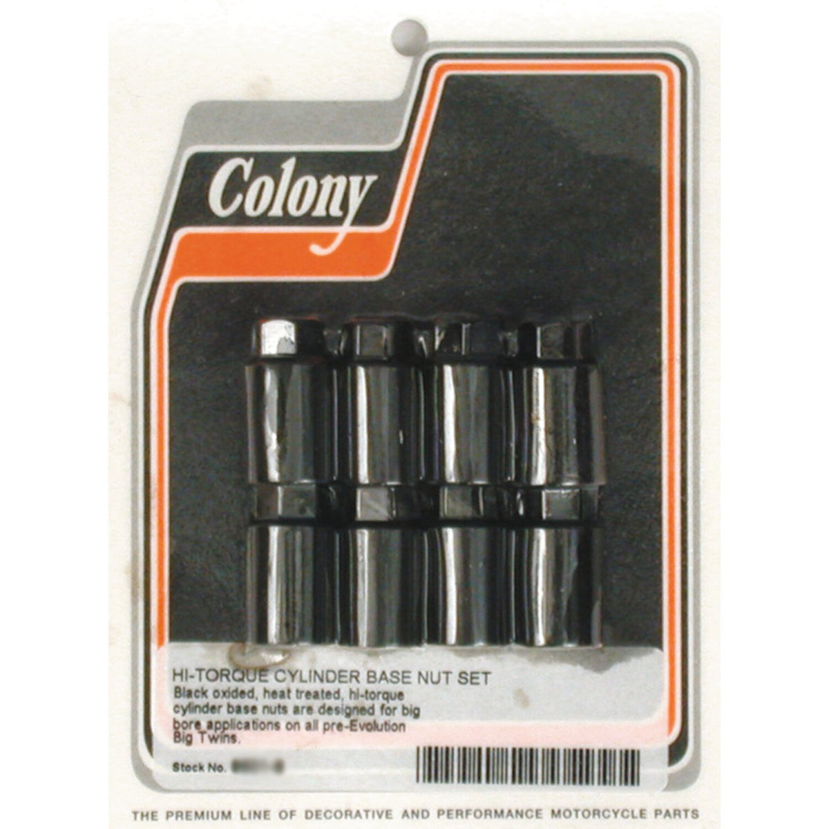 Colony cyl base nut kit high-torque