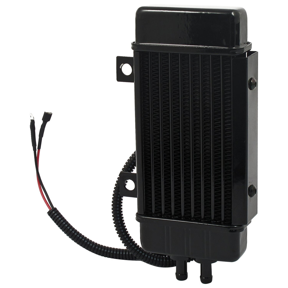 Jagg oil cooler kit - Vertical mount 10 row Fan