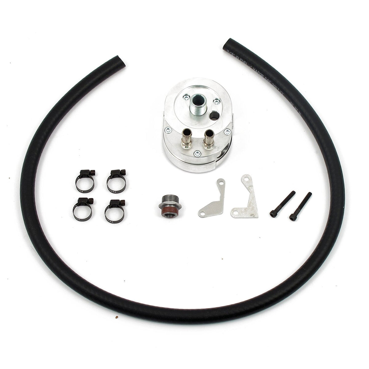 Jagg oil cooler kit - Low mount - Horizontal - 10 row