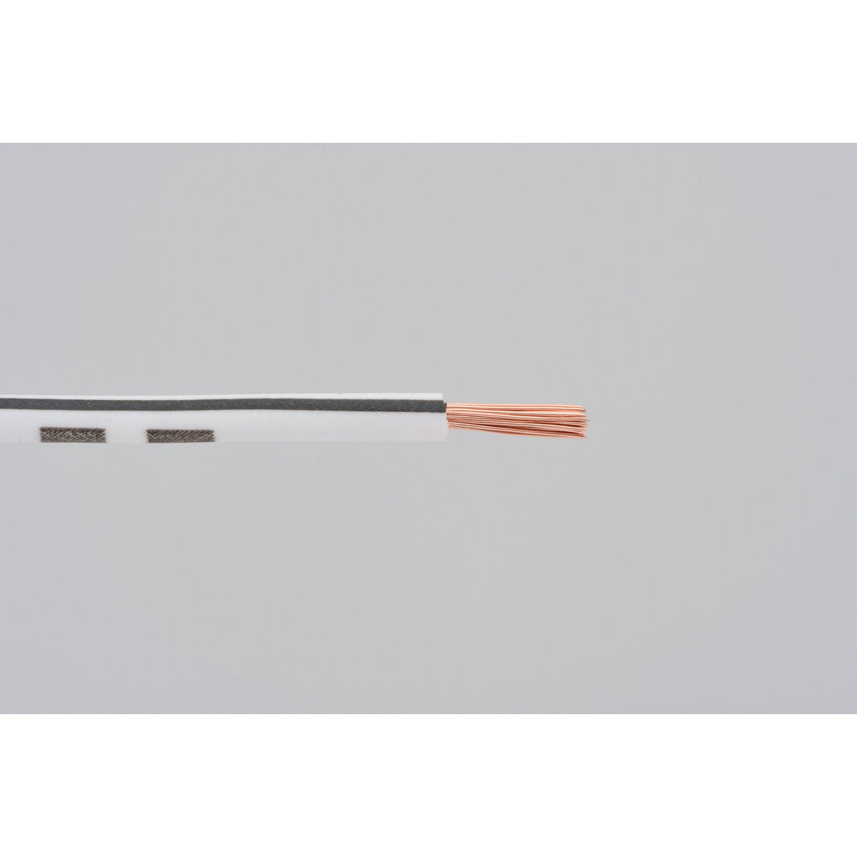 MCS Electrical wire - 2 meter 0.75sq - White/black