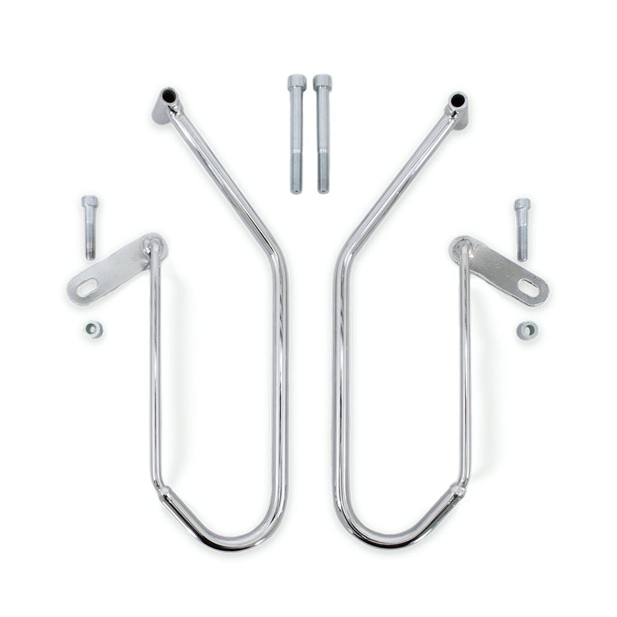 LongRide saddlebag holder - Chrome