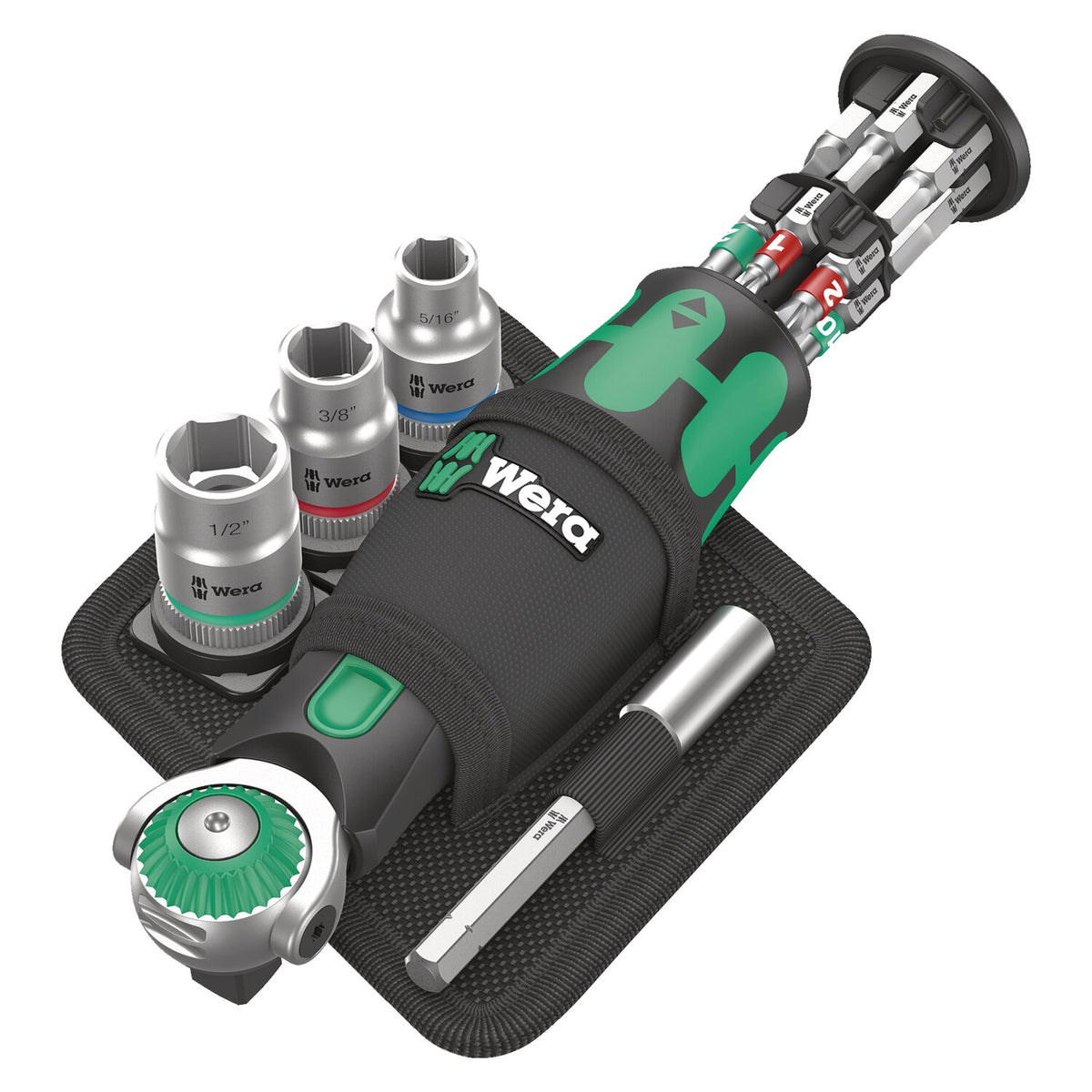 Wera Zyklop Pocket set 2 with US sockets