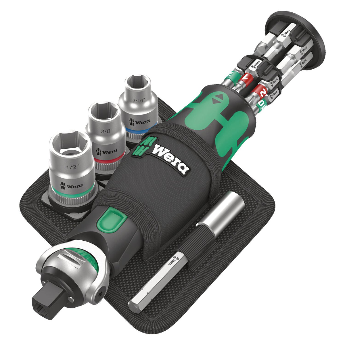 Wera Zyklop Pocket set 2 with US sockets