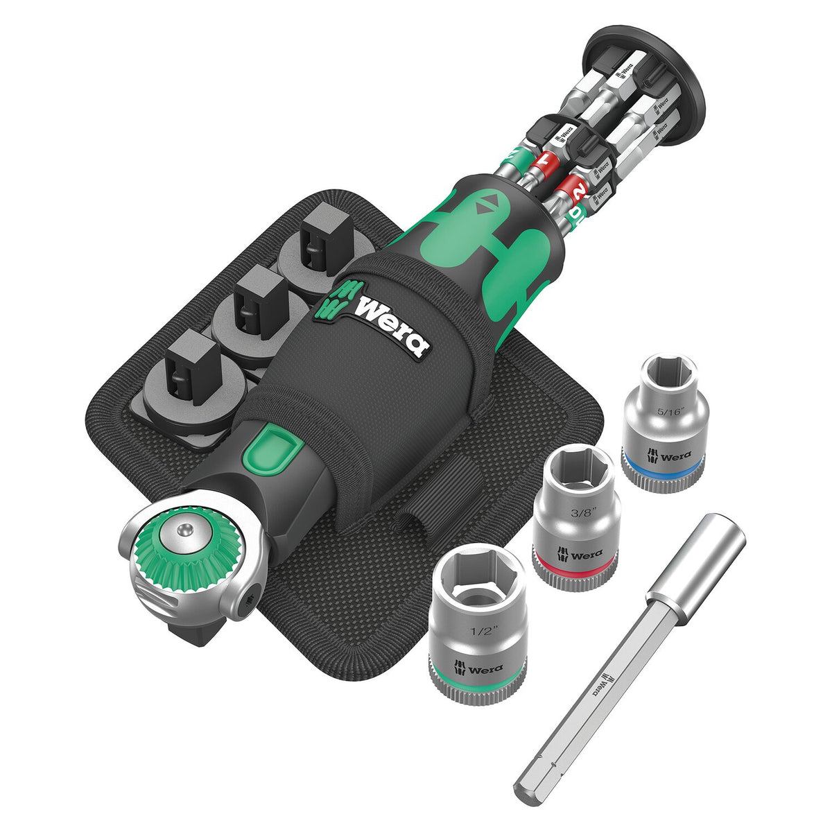 Wera Zyklop Pocket set 2 with US sockets