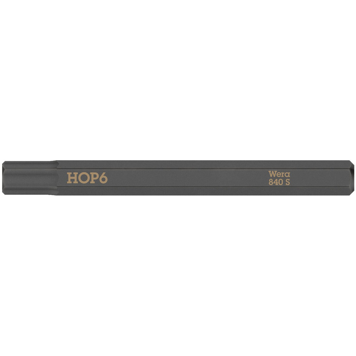 Wera Hex-plus bit for Impact screwdriver 6.0