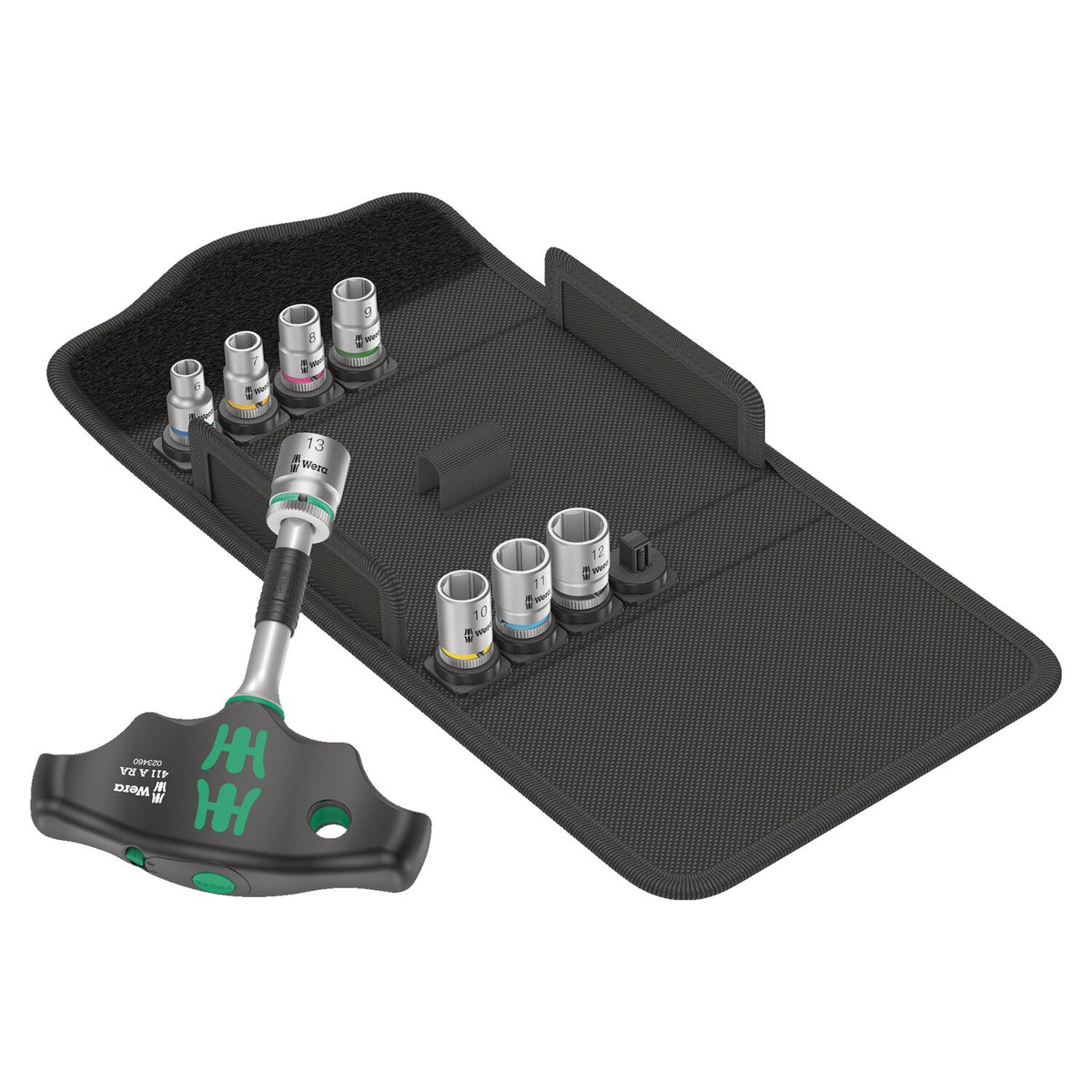 Wera Kraftform Kompact 400 RA - 1/4" drive - Metric sizes