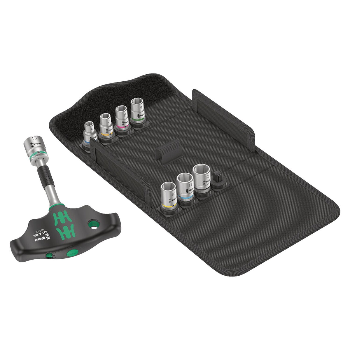 Wera Kraftform Kompact 400 RA - 1/4" drive - Metric sizes
