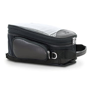 Longride Heritage waxed canvas tank bag - Black