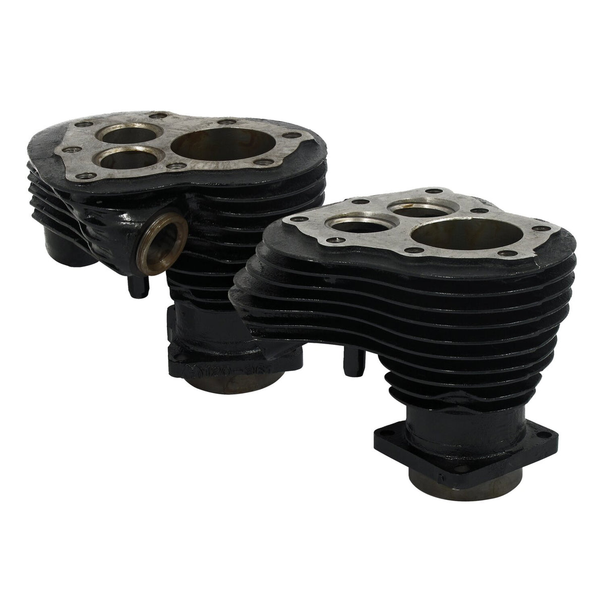 Samwel Replacement 45" Flathead cylinder set - Front + rear - Black