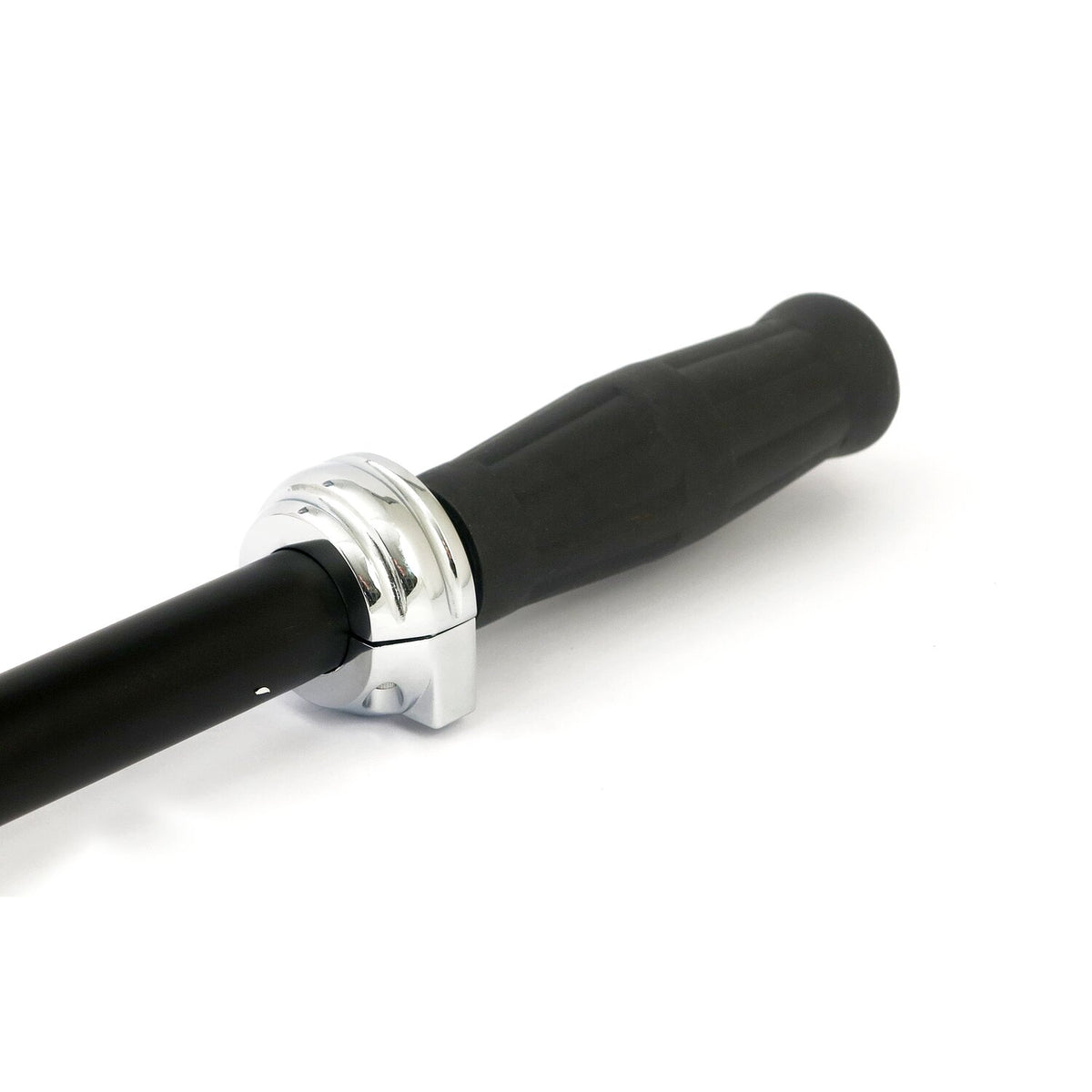 MCS Custom throttle clamp single cable - Chrome