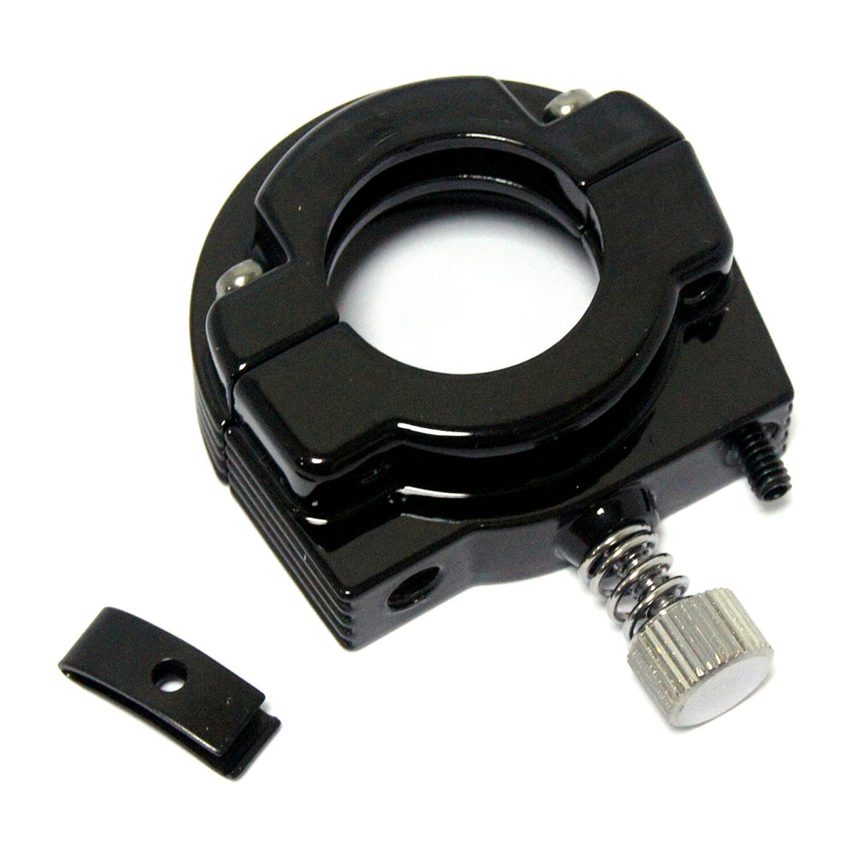 MCS Throttle clamp set single cable - Black