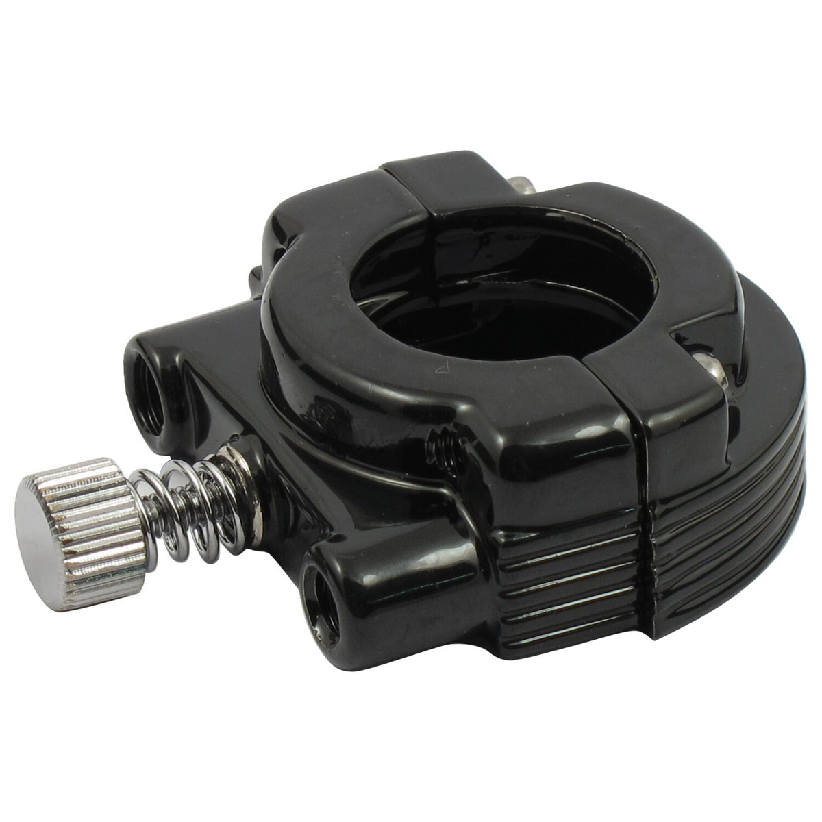 MCS Throttle clamp set dual cable - Black